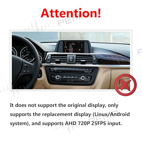 Image of PEMP AHD Backup Camera 720P 25FPS Parking Rear View Reverse Camera for BMW F10 F30 F25 F48