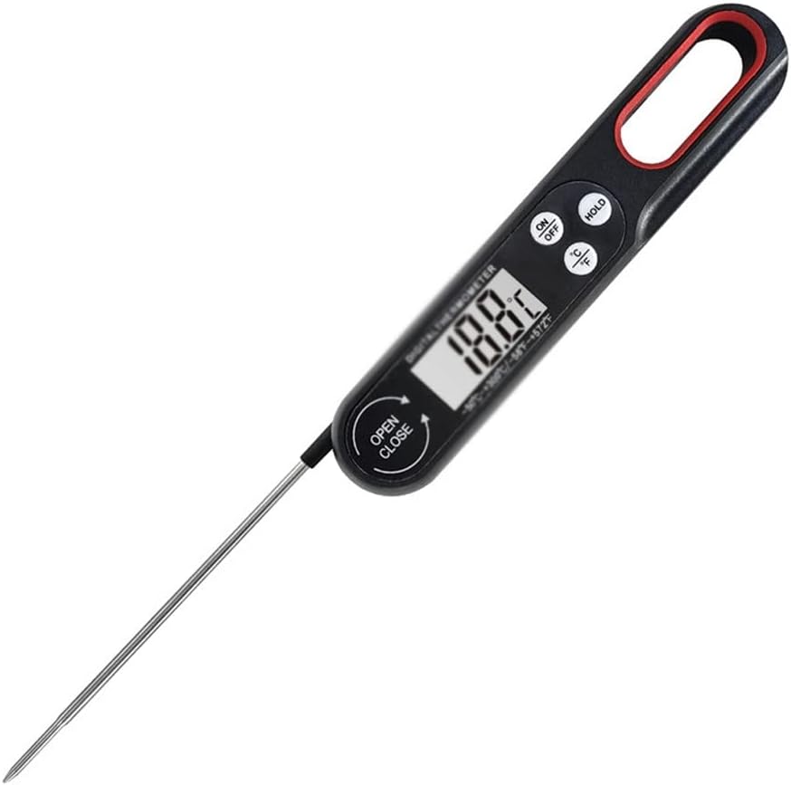 Digital Meat Thermometer Cooking Food Kitchen BBQ Probe Water Milk Oil Liquid Oven Temperaure Sensor Meter Thermocouple