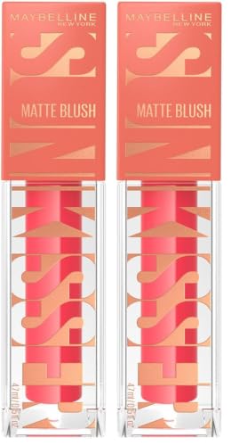 Image of Maybelline New York Sunkisser Hazy Matte Blush, Pink mirage, 30 (Pack of 2)