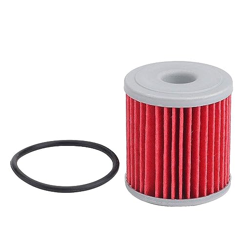 Tvent Hf207 Oil Filter With Cover O-Rings Replacement For Kawasaki Kx250F Kx450F 04-17 Suzuki Fl125 Rmz250 Rmz450 Rmx450Z Beta Evo 250 Evo 300 Motor (Pack Of 4) #TOP6