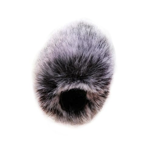 Dead Cat Microphone Windshield Furry Windproof Muff Windscreen Cover for Collar Microphone Windshield Microphone Windshield
