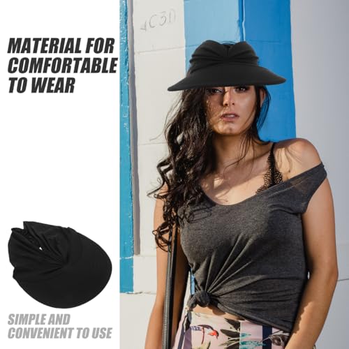 Sombrero ligero para mujer con ala ancha para protección UV miniatura 3