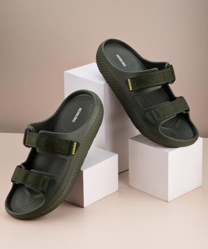 Image of KOBURG Nexa Pro Sandals for Men| Durable| Lightweight| Daily|Stylish l Comfortable|Antiskid|Easy to Clean Sandals| Extra Soft Slide|EVA Sole KS-264