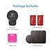 WixGear Magnetic Mount, Stick-On Dashboard Magnetic Car Mount Holder, for Cell Phones and Mini Tablets with Fast Swift-snap Technology, Magnetic Cell Phone Mount