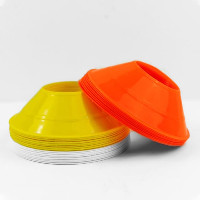 Ultimate Mini Soccer Cone Marker Set of 10, for Football, Mini Soccer Cone for Field Marking, Sports & Training (Pack of 10)-picture-50