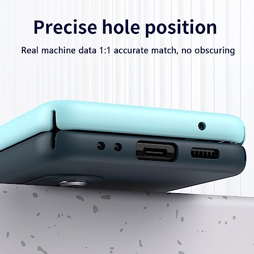 Coque Huawei P50 Pocket cuir antichoc avec sangle portable PC