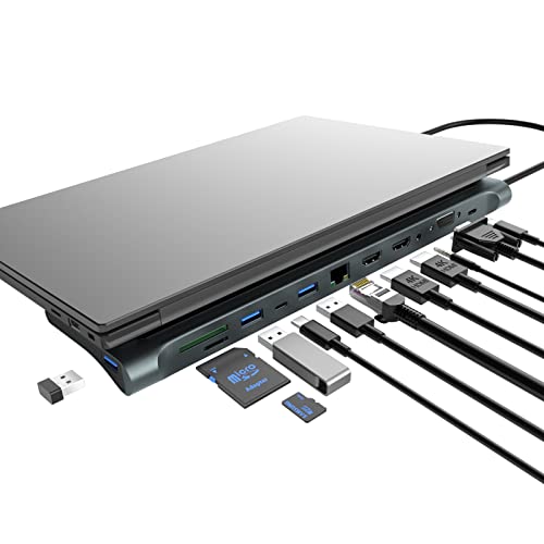 Design individuale: la docking station può essere posizionata nella parte inferiore del computer portatile e dissipa efficacemente il calore dal laptop, la dimensione tascabile è molto comoda da usare in qualsiasi momento.