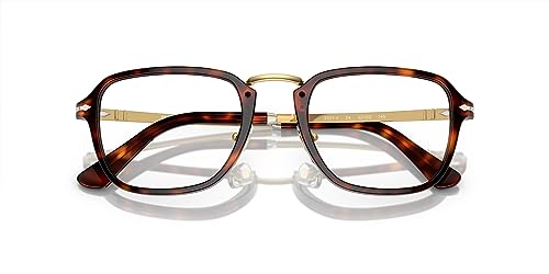 Image of Persol mens Po3331v Rectangular Prescription Eyewear Frames