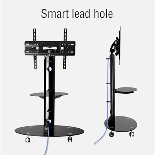 Soporte rodante para TV de 32 a 65 pulgadas con ruedas miniatura 6