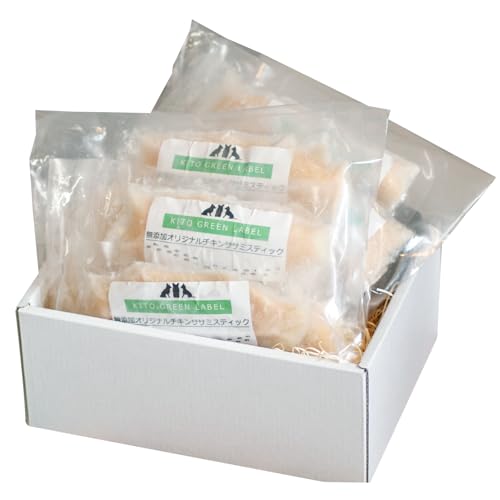 KITO ペット用 オリジナル ササミスティック 約 400g(約40g × 10個)| 鶏肉 ドッグフード 肉