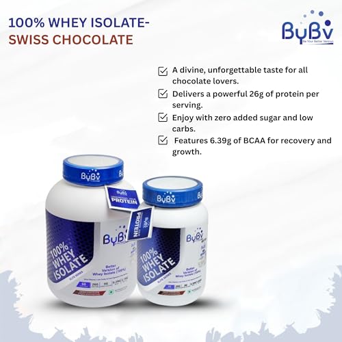 Image of Nutra | Swiss Chocolate 100% Whey Isolate | 26 G Protein | 6.39G BCCA | Ultra Filter | Low Carbs | Fast Digestive 2.1kg