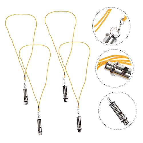 4 Pitos Deportivos en Acero Inoxidable para Entrenamiento miniatura 7
