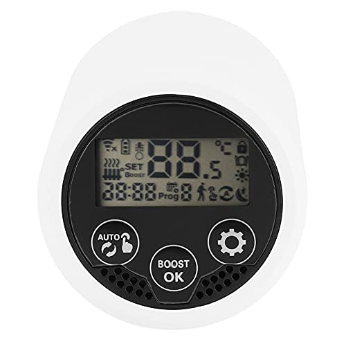 Vanne de radiateur intelligente programmable avec mode vacances HY366