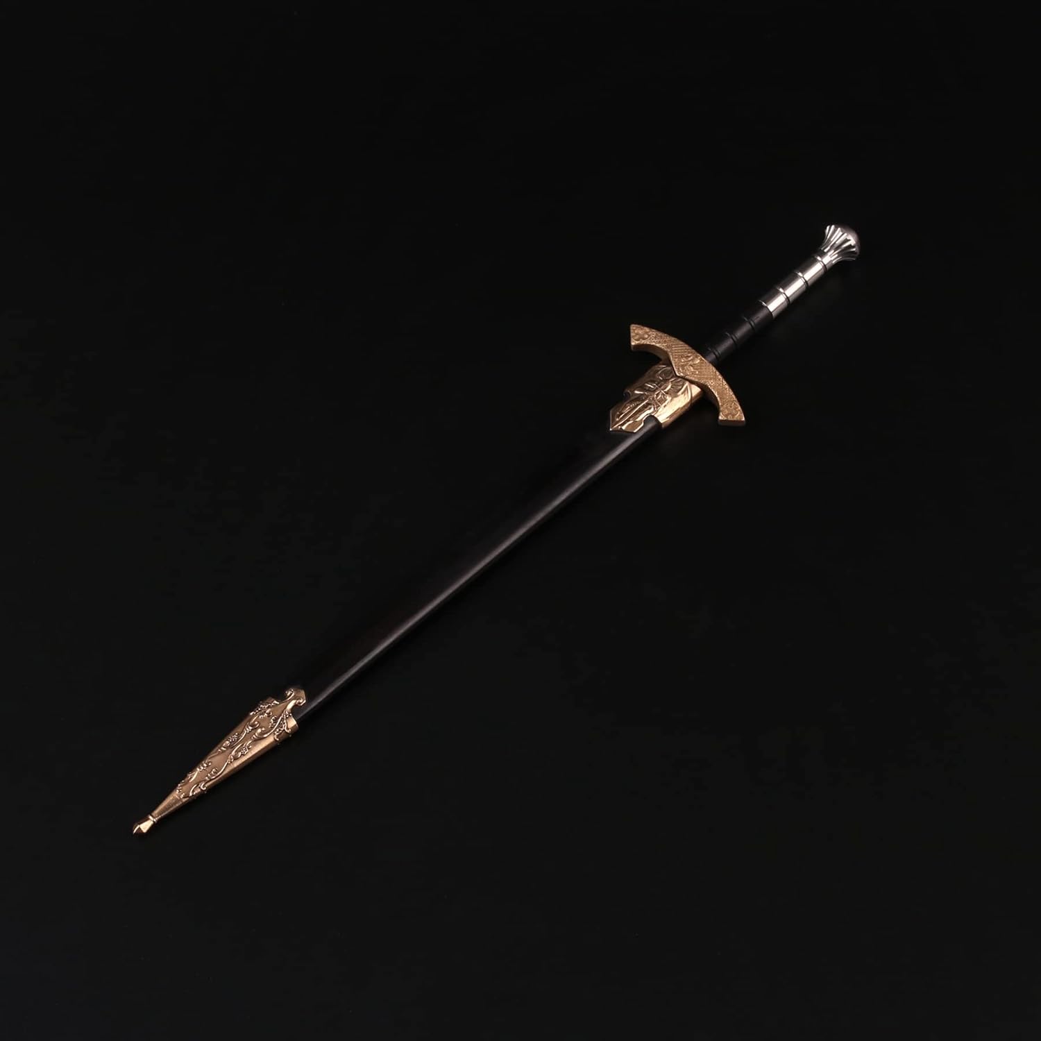 Handmade 1:6 Scale Medieval Excalibur Sword 7" Historical Small Short Miniature Knife Action Figures Collection