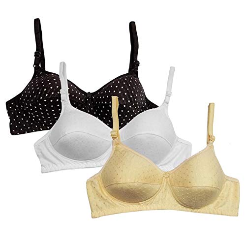 inner touch Women's Cotton Lightly Padded Wire Free Everyday Bra-picture-31