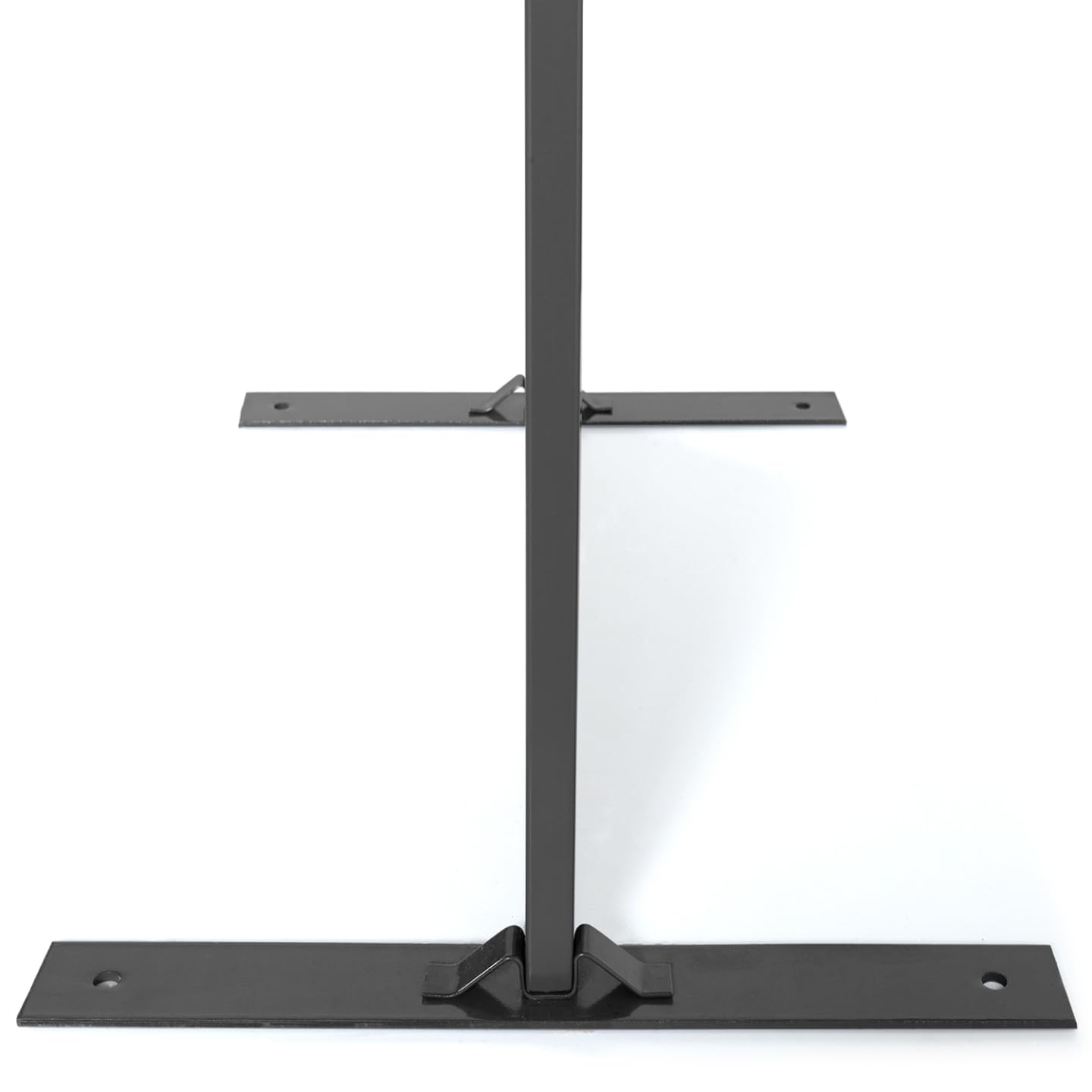 IDMarket - Dekoratives Universalpaneel 150 x 50 cm Flower grau halb durchbrochen an der Seite
