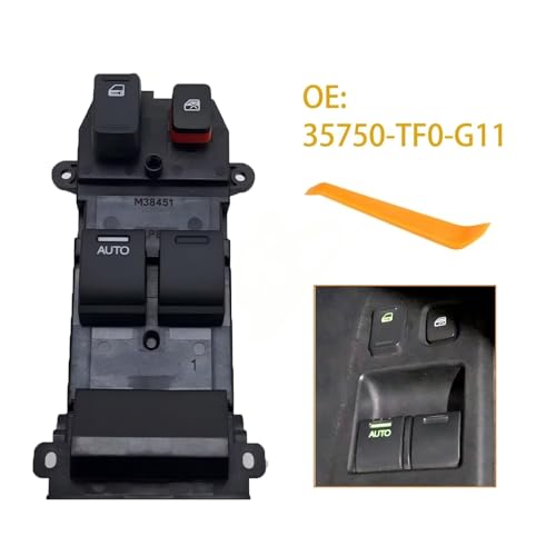 Bouton commande fenêtre électrique pour Jazz 2009-2015 avant gauche - 4