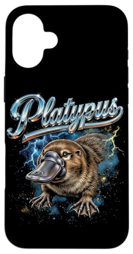 Platypus �r���e�[�W 90�N�� ���g�� �ʔ��� �J���m�n�V 80�N�� �����Y ���f�B�[�X �X�}�z�P�[�X iPhone 16 Plus �p