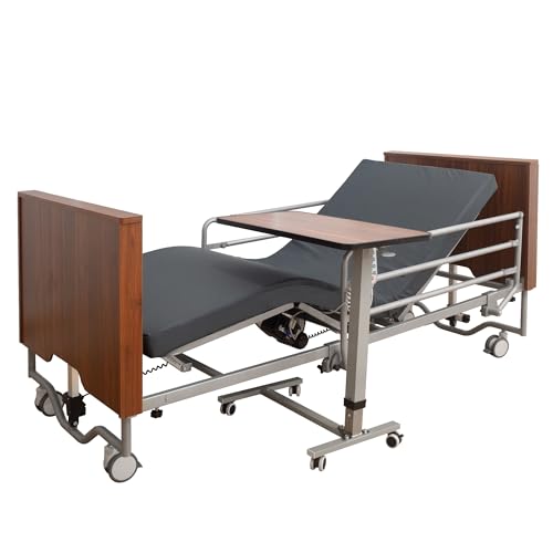 PIDOSO Full Electric Hospital Bed for Home Use with 5