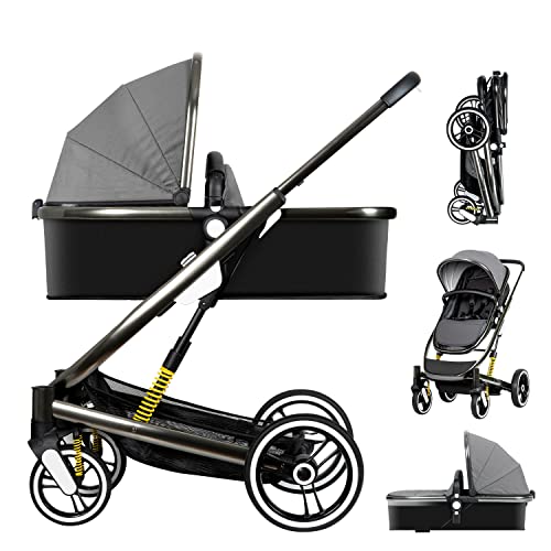 NOVANGUA Carriola para Bebé 4 en 1, Carriolas Deportivas...