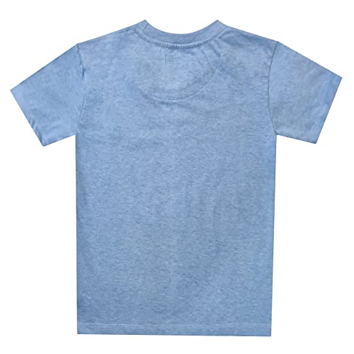 Image of Kidsville Superman Printed Regular Fit Blue Cotton Boy's T-Shirt