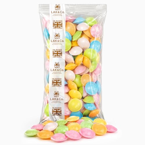 Flying Saucer Sweets 100g Resealable Pouch - Retro Sherbet-Filled UFO Sweets for Party Bags Pick and Mix Sweet Hampers & Stocking Fillers Vegetarian