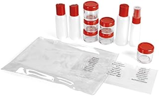 Swiss Gear 16 Piece Carryon Toiletry Set, Clear, One Size