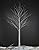 LIGHTSHARE 8FT 132 LED Birch Tree,Home,Festival,Party,Christmas,Indoor and Outdoor Use,Warm White