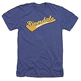 Popfunk Archie Riverdale High School T Shirt & Stickers (Large) Royal Heather