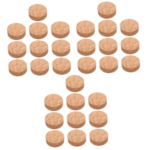 ifundom 3 Set Tappetino per Fioriera in Sughero Tappetino per Piante in Sughero Piatto per Piante Piatto per Vasi da Fiori Sottobicchiere Rotondo Tappetini in Sughero 10 Pezzi * 3