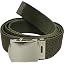 Olive Drab Belt / Chrome Buckle