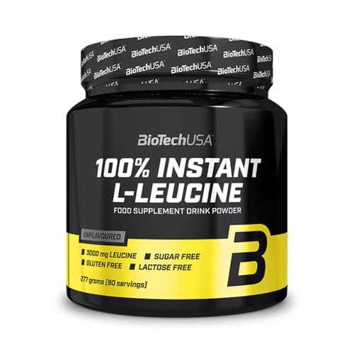 L-Leucine boisson en poudre BioTechUSA complément vegan sans gluten