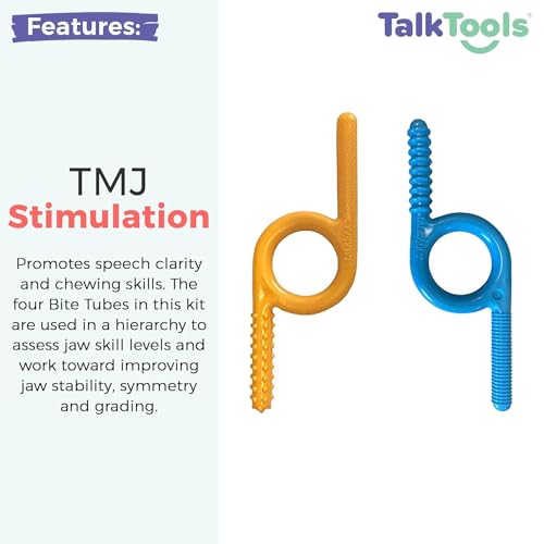 Paquets texturés à mâcher TalkTools lot de 2 pour réduire l'anxiété orale
