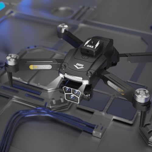 Image of FITIJA-Drone-with-4K-Camera-WiFi-FPV-1080P-HD-Dual-Foldable-RC-Drone-Altitude-Hold-Headless-Mode-Visual-Positioning-Auto-Return-App-Control-Multicolor-4 (D3)