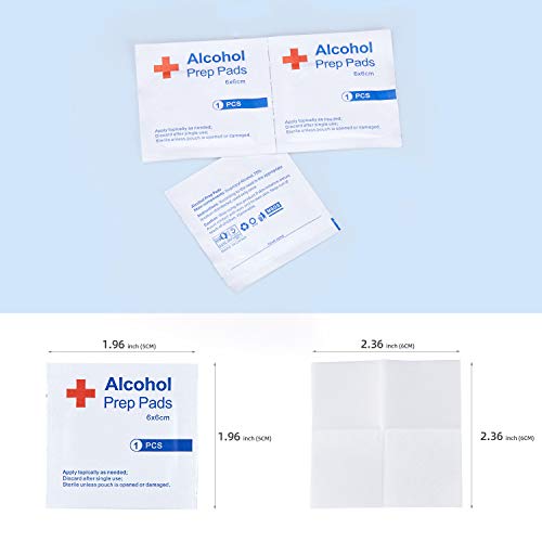 100pcs 75% Alcohol prep pad, Hand Wipes, Alcohols Wet Wipe, Antiseptic Skin Cleaning Care, Jewelry Computer, Cell Phone, Digital Camera, Notebook Clean Wipe - Thumbnail 4