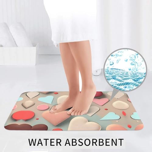 Tapis de bain antidérapants durables et tapis de douche séchage rapide - 7