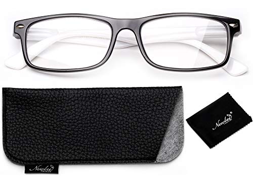 Image of Newbee Fashion-Clear Lense Glasses Men Women Fashion Clear Lens Glasses Frame Non Prescription Rectangular Frame