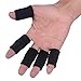 Produktbild Healifty 10 stücke Stretchy fingerschutzhülle Arthritis unterstützung Sport Hilfe Kompression Finger Protector (Schwarz)