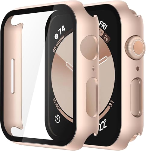 ULOE For Apple Watch Series 6 SE3 (2025) SE SE2 Series 5 Series 4 44mm P[X, ^ PC+KXf Sʕی ߗ ȒP ϏՌ wh~ h~ ΉAbvEHb` 