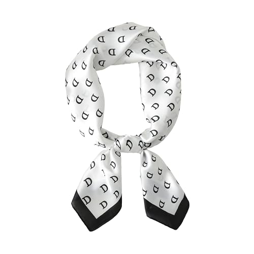Image of CrossKulture Printed Poly Silken feel Scarf Stole for Women | Stylish, Soft, & Lightweight | Satin Feel Neck Scarf, Hair Scarf, Head Scarf for Women