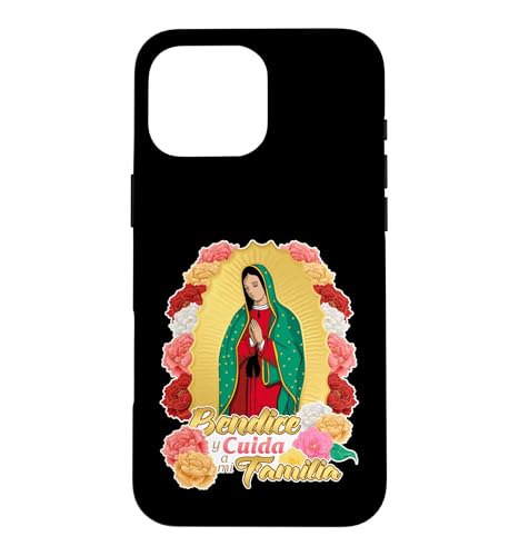 Our Lady Virgen De Guadalupe Saint Virgin Mary Roses Flowers �X�}�z�P�[�X iPhone 16 Pro Max �p