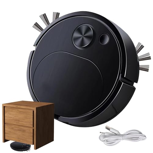 Robot Aspirador - Barredora de Succión Fuerte,...