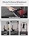Mikolo Smith Machine, 2200lbs Squat Rack with LAT-Pull Down System & Cable Crossover Machine, Multi-Function Power Cage, Red