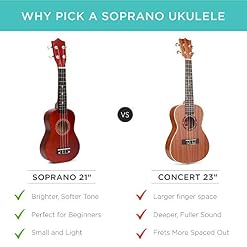 Meilleur Choix des produits en Tilleul Ukulélé Starter Kit w/Coque étanche Rouge - Les Beatles, Paul McCartney, John Lennon, RIngo Starr, George Harrison Meilleur Choix des produits en Tilleul Ukulélé Starter Kit w/Coque étanche Rouge – Image 2
