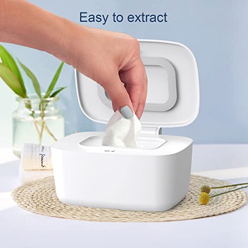 Zdolmy Wipes Dispenser, Wipe Holder For Baby, Refillable Wipe Container, Large Capacity, Portable Press To Open, Non-Slip, Double Sealing Lock Water Wipes Pouch Case #TOP7