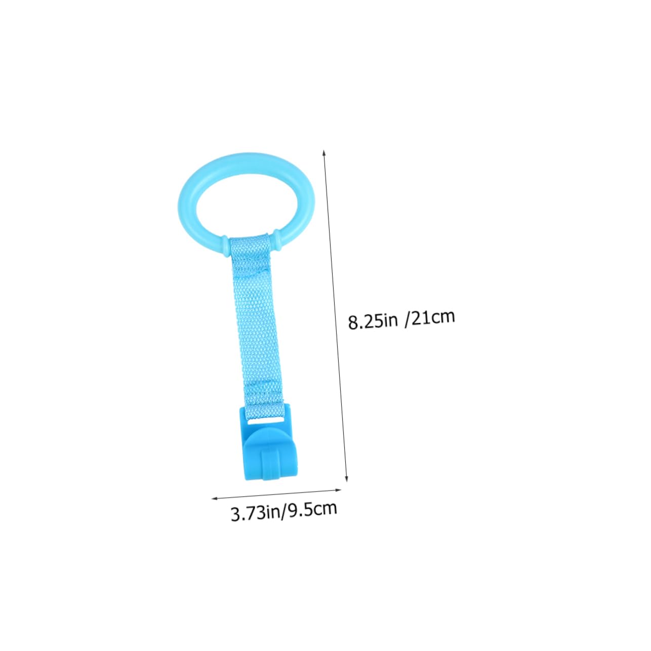 SHOWERORO 5pcs Pull Rings for Toddler Help Crawl Walk Crib Hanging Ring Safety Stand Baby Walking Assist Tools