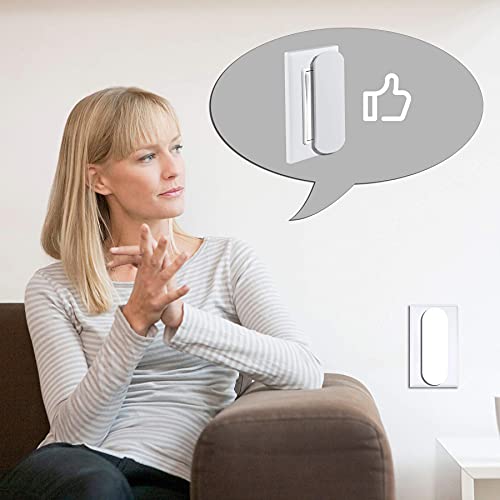 Mvtoe Magnetic Switch And Outlet Cover Light Switch Guards For Flat Modern Switches Toggle Switches, For Sabbath, Home And Office (6 Pack) #TOP5