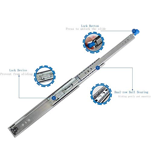 Corredores de 3 pliegues de 900 mm con cerradura suave y componentes para accesorios de piel 5