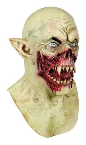 Máscara Látex Zumbi Vampiro Festa Halloween Terror Fantasia