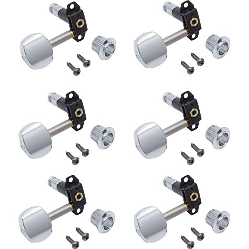 Gotoh Stealth Locking Guitar Machine Head Chrome (6-in-a-line)